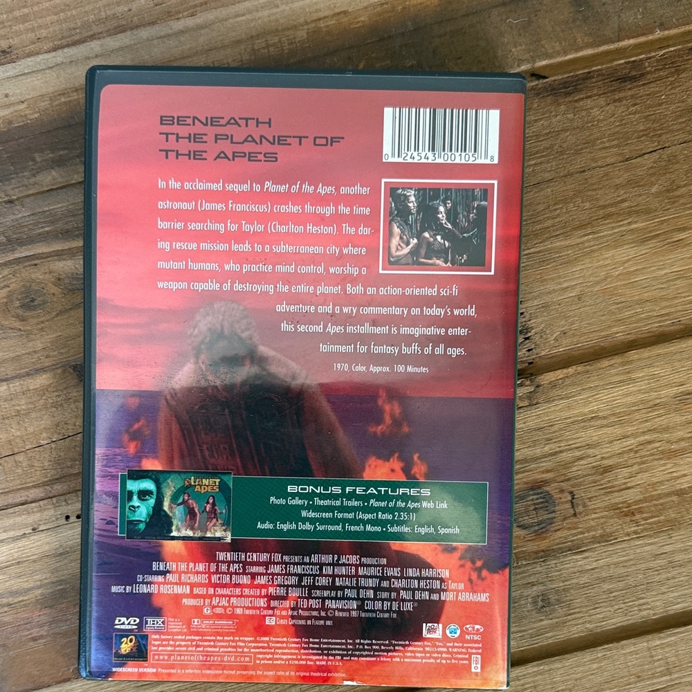 Planet of the Apes DVD Collection - Picture 7 of 8